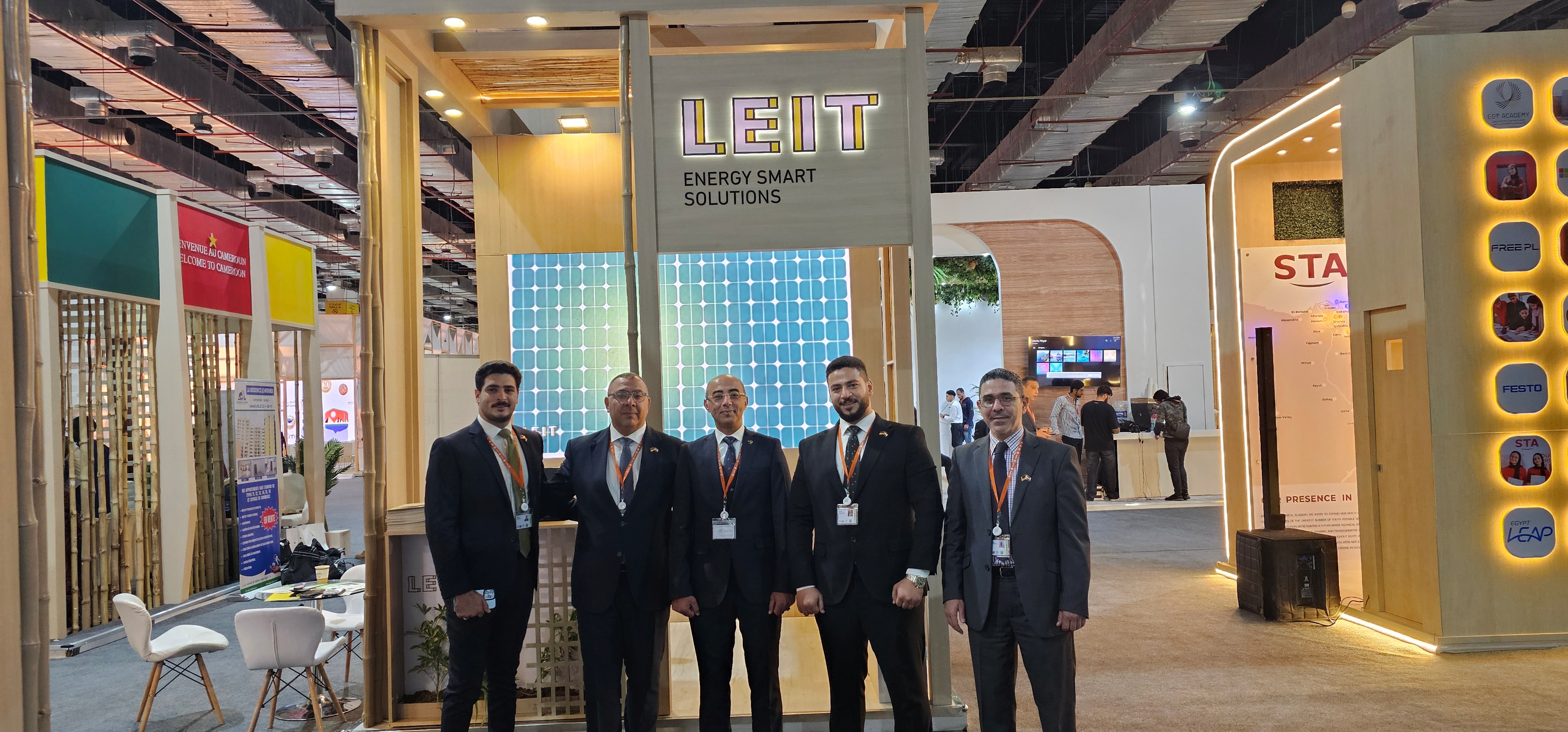مشاركة LEIT في فعالية بمدينة القاهرة